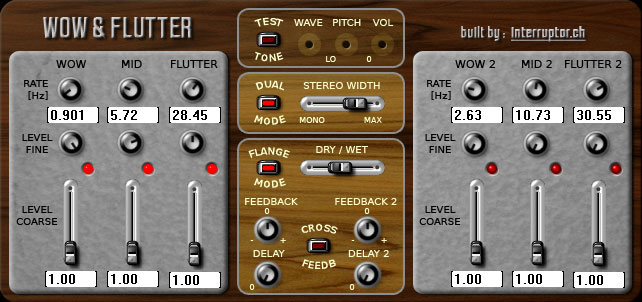 vst plugin gratuit.WOW & FLUTTER